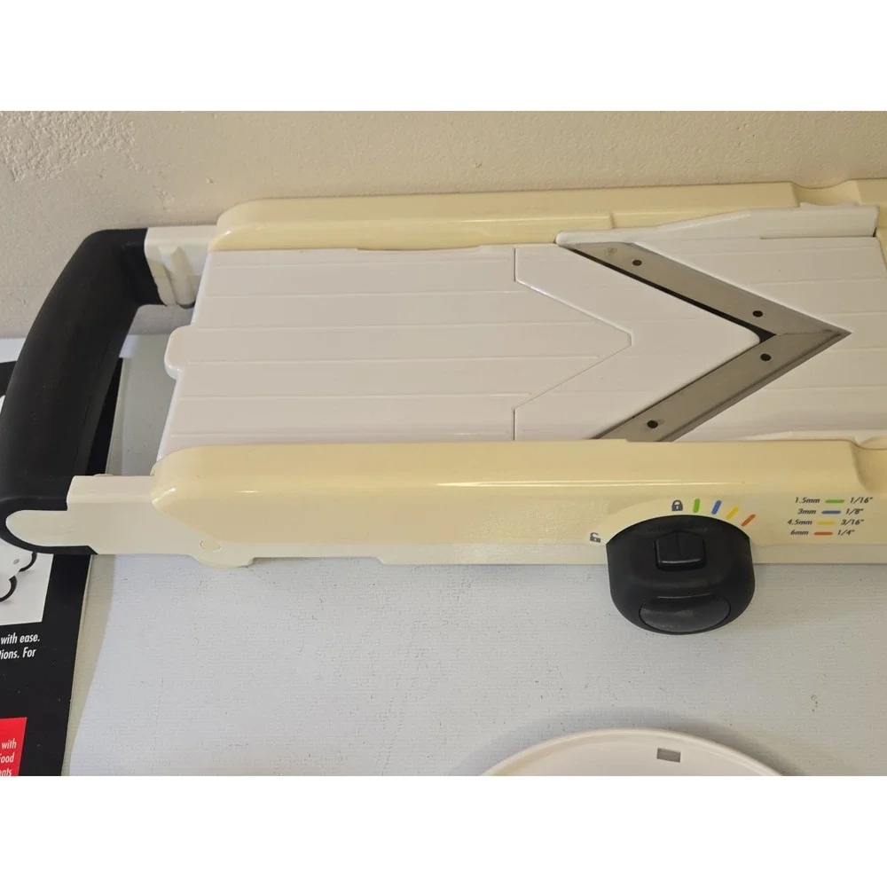 OXO Good Grips V-Blade Mandoline Slicer Set 1155700 Sharp Clean Complete Manual
